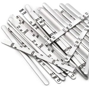 50PCS Adhesive Bendable Aluminum Strips, [New] Many Uses